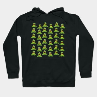 Kermit The Frog pattern Hoodie